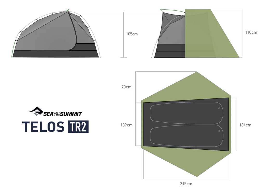 Sea to Summit Telos TR2 Tent