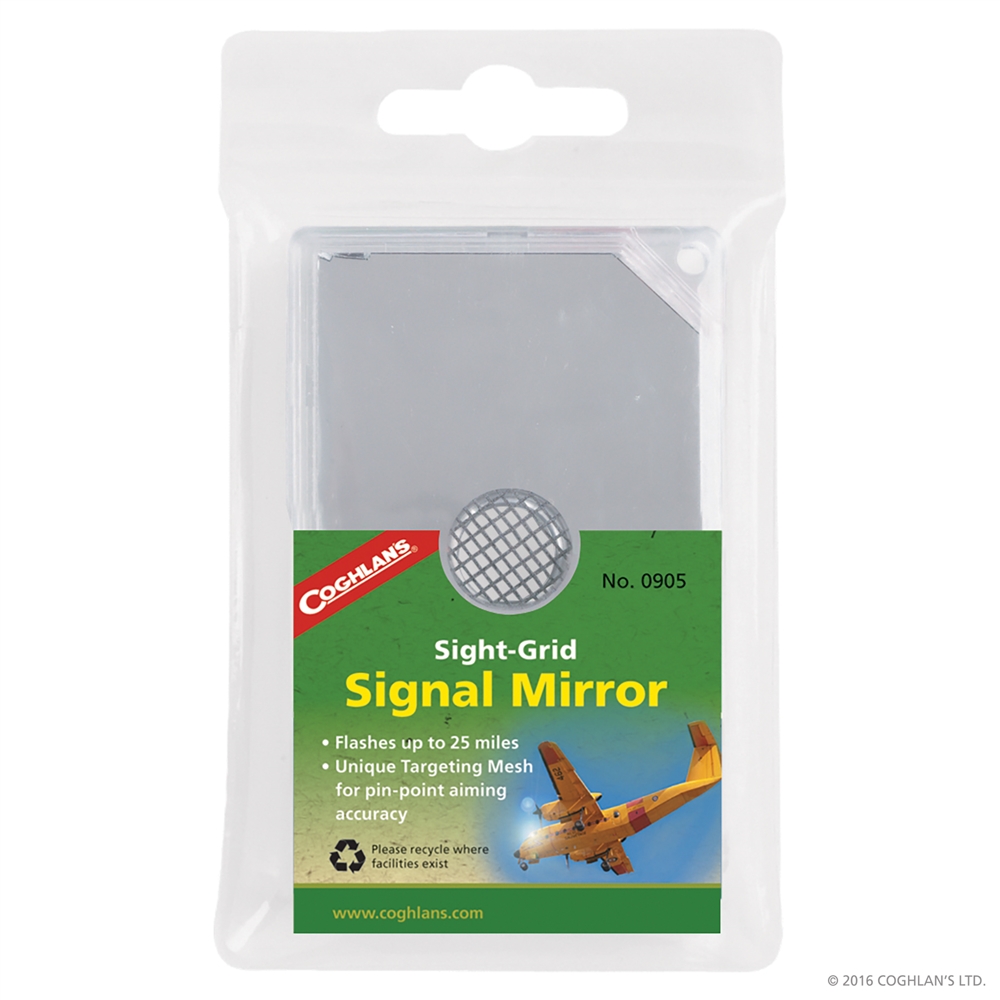 Coghlan's Sight-Grid Signal Mirror