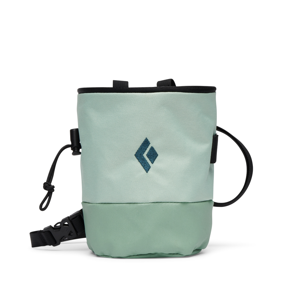Black Diamond Mojo Zip Chalk Bag (Foam Green, M/L)