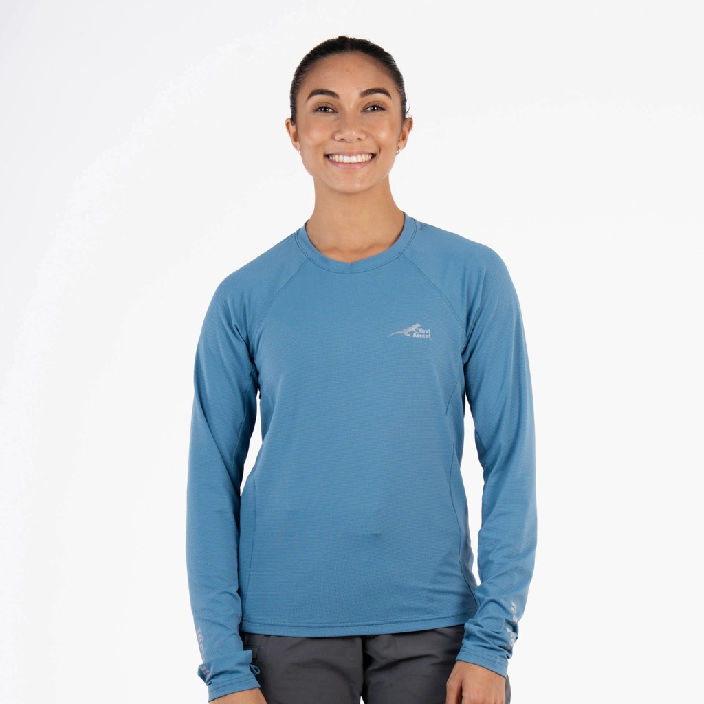 First Ascent Helio Long Sleeve Sun Top - Women's (Small)
