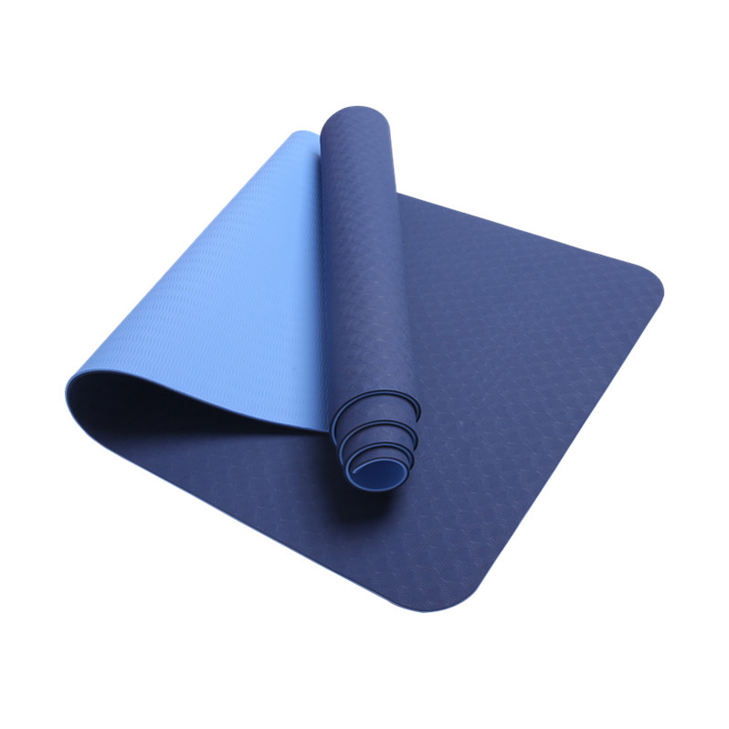 Asoka Eco Yoga Mat (Navy/Blue, 61 cm x 183 cm)