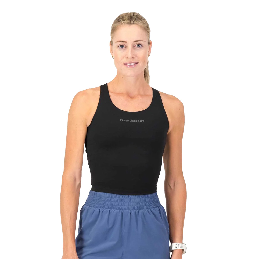 First Ascent Corefit Supportive Crop Top - Women's