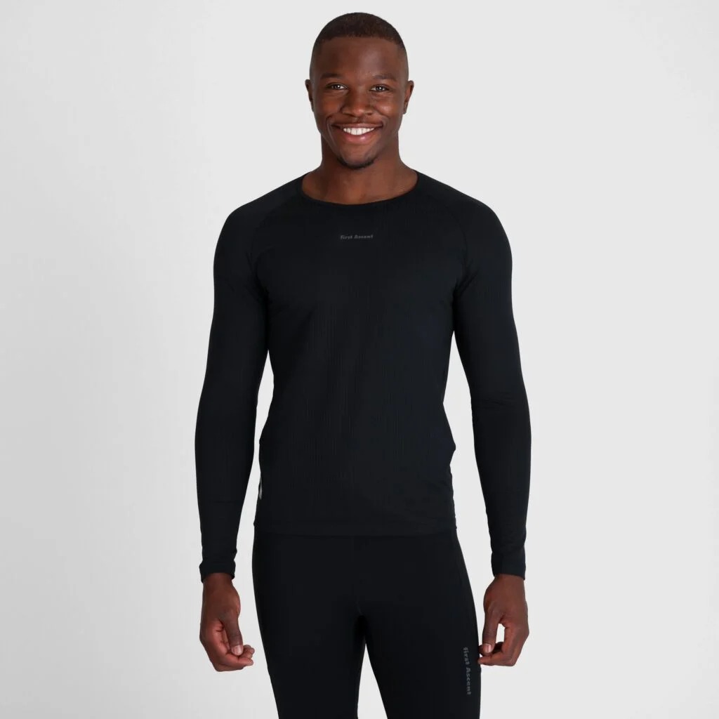 First Ascent Performance Baselayer 37.5® - Men's (Small, Black)