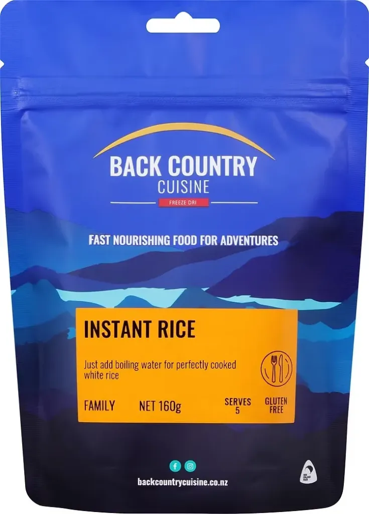 Back Country Cuisine: Instant Rice - Gluten Free