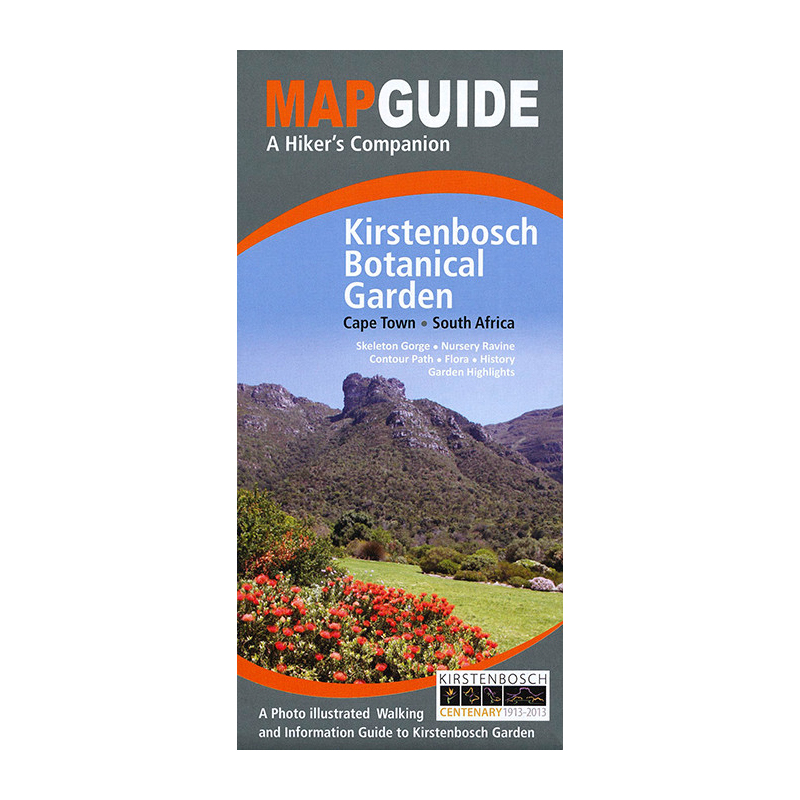 Blue Mountain Map guide - A Hiker's Companion Kirstenbosch Botanical Garden