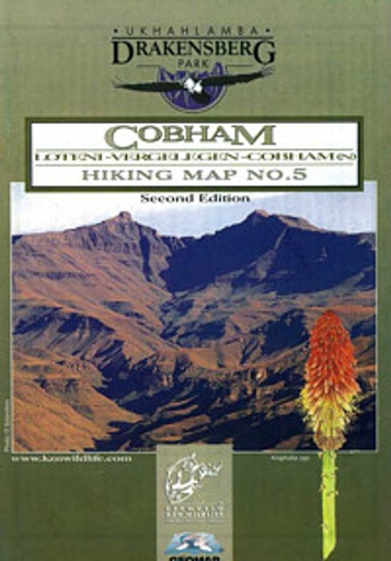 Drakensberg Park - Cobham Map #5
