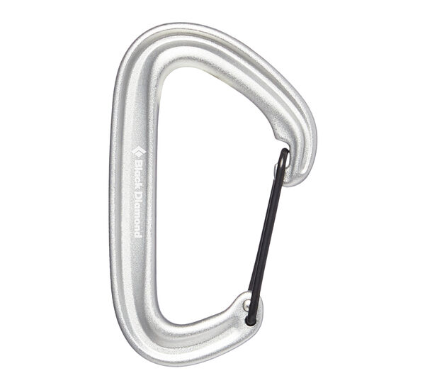 Black Diamond Litewire Carabiner (Light Grey)
