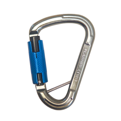 Flashed Twist-Lock Pin Carabiner