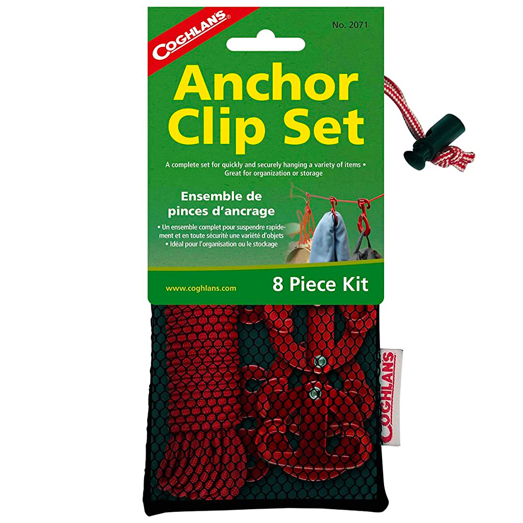Coghlan's Anchor Clip Set (8 Piece)