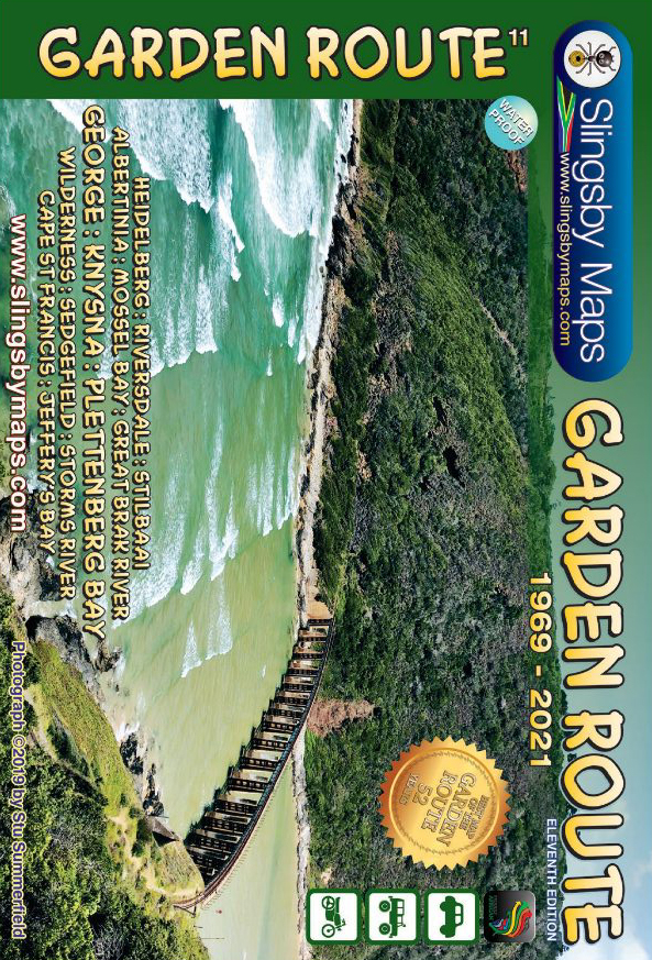 Slingsby Garden Route Touring Map 11th Edition
