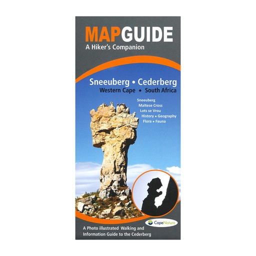 Map guide - A Hiker's Companion Sneeuberg, Cederberg