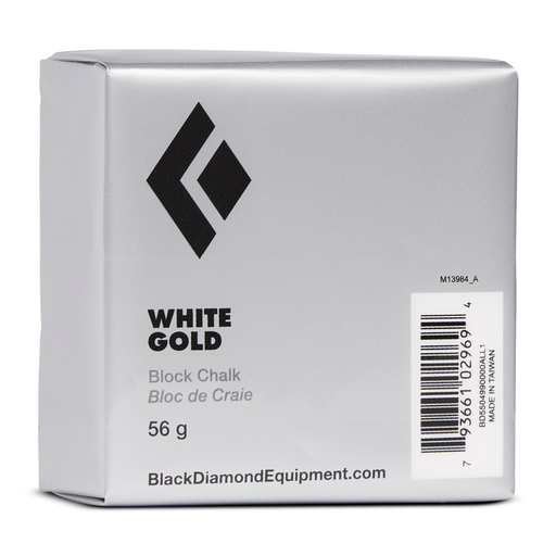 Black Diamond Chalk White Gold 56g Block