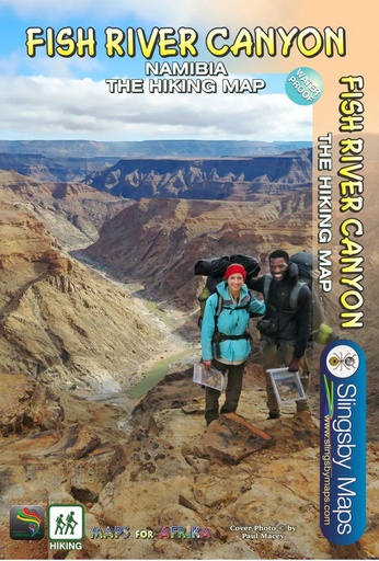 Slingsby Fish River Canyon Hiking Map