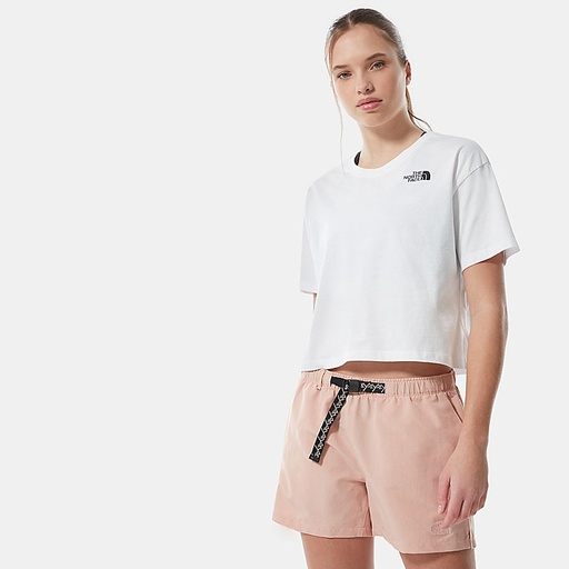 The North Face Cropped Simple Dome Tee Women's