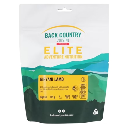 Back Country Cuisine: Biryani Lamb