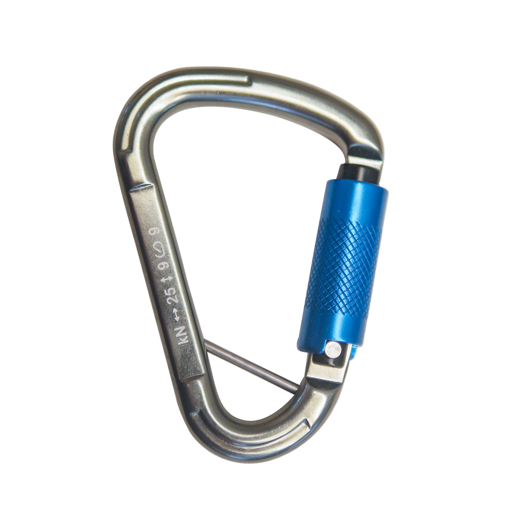 Flashed Twist-Lock Pin Carabiner