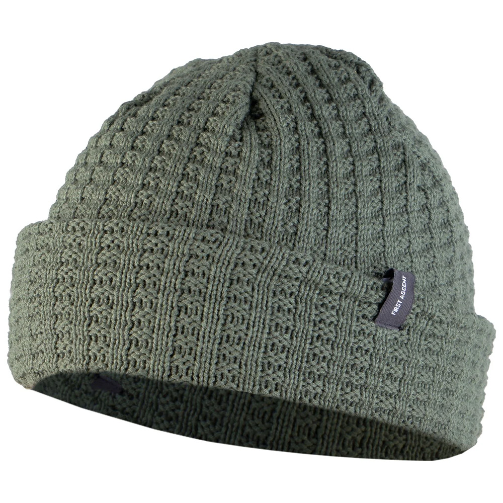 First Ascent Waffle Knit Beanie