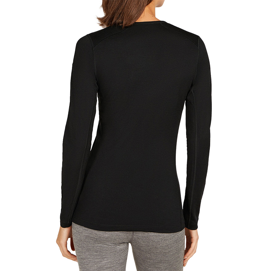 Icebreaker Oasis Crewe/Scroll 200 LS – Women's