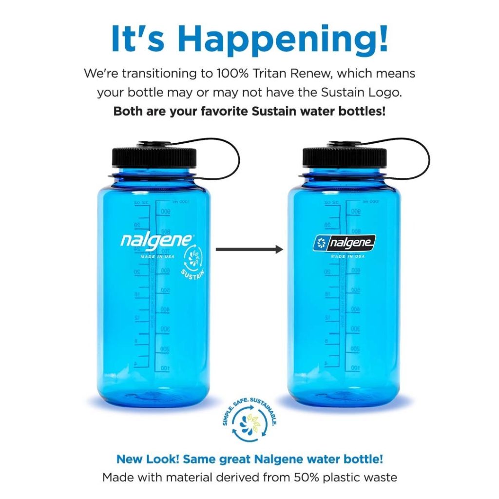 Nalgene Wide Mouth Water Bottle (0.94L)(32oz)_blue