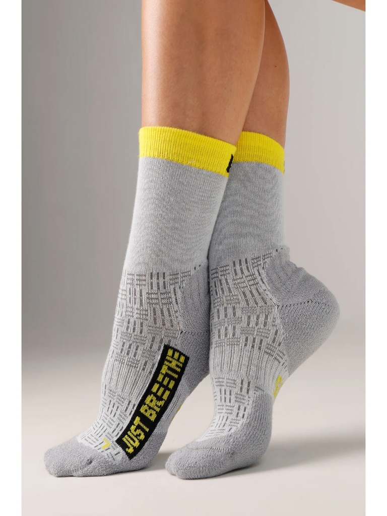 Just Breethe 3/4 Crew Sock