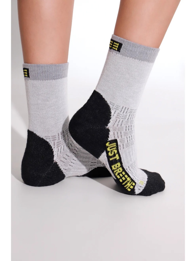 Just Breethe 3/4 Crew Sock