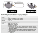 Outdoor Elements Gas Refill Adapter