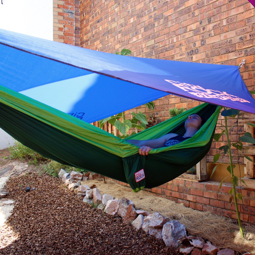 CityROCK Hammock Tarp green filled