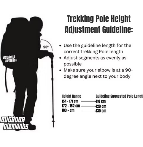 Outdoor Elements Meranti Trekking Pole