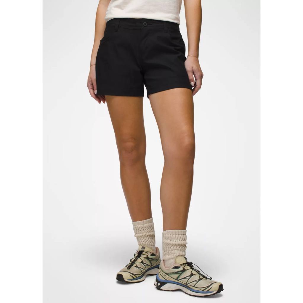 prAna Halle II 5" Inseam Shorts – Women's (Black, 2)