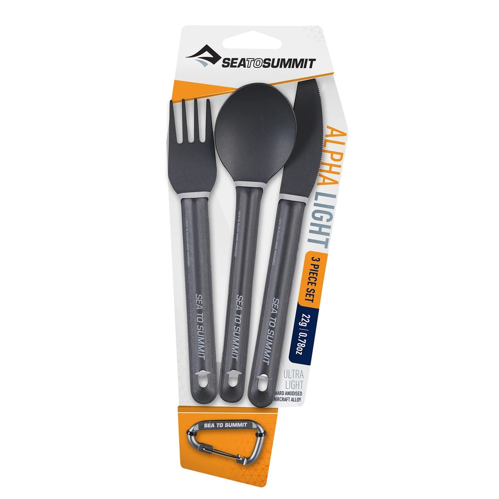 Sea to Summit Alphalight Cutlery Set - 3 Pcs