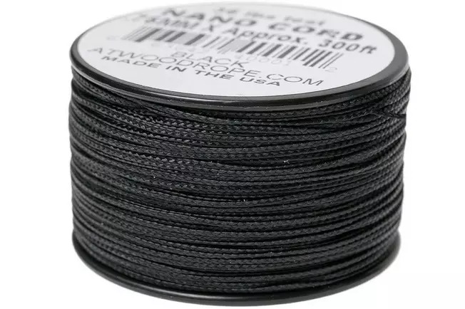 Atwood Nano Cord 0.75mm (P/M) (Black)