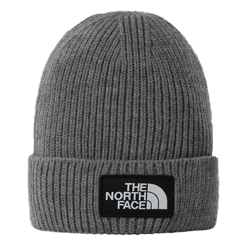 The North Face Logo Box Cuffed Beanie