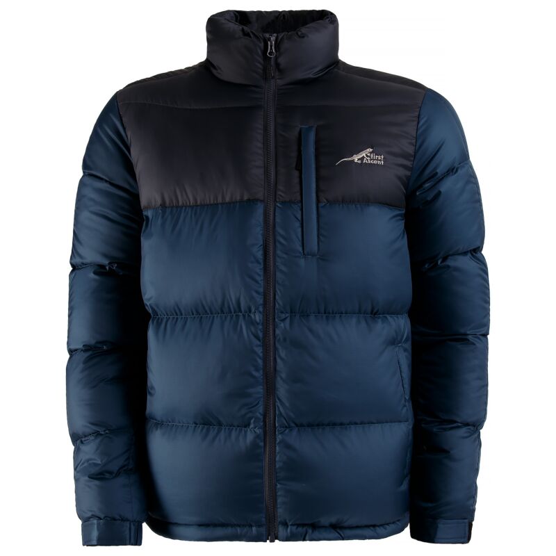 First Ascent Glacier Colourblock – Men's (Large, Charcoal / Blue)