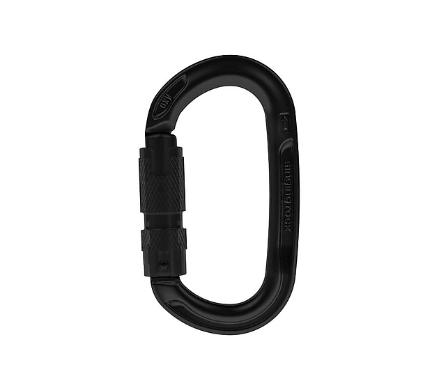Singing Rock Oxy Triplock carabiner (Black)