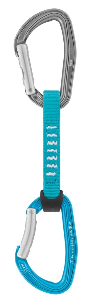 Petzl Djinn Axess Quickdraws (Turquoise, 11cm)