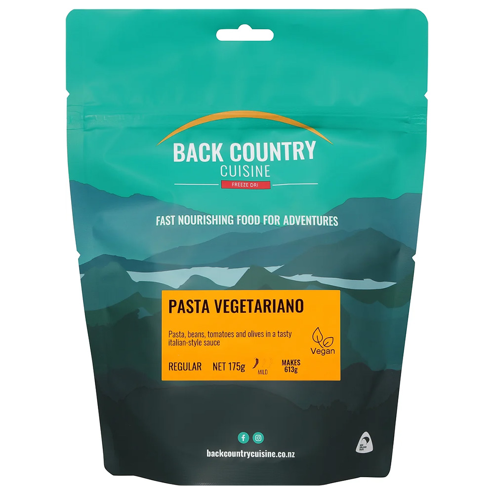 Back Country Cuisine: Pasta Vegetariano (Vegan)