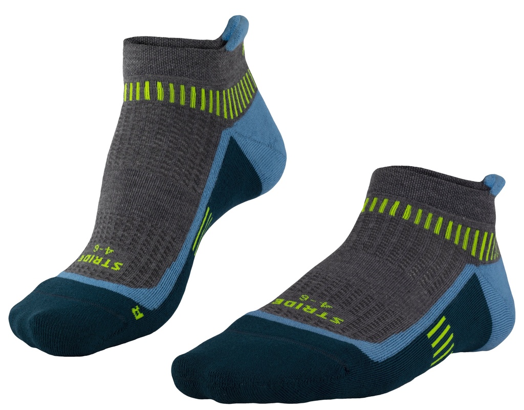 Falke Stride Hidden (Grey Heather/Teal, 10-12)