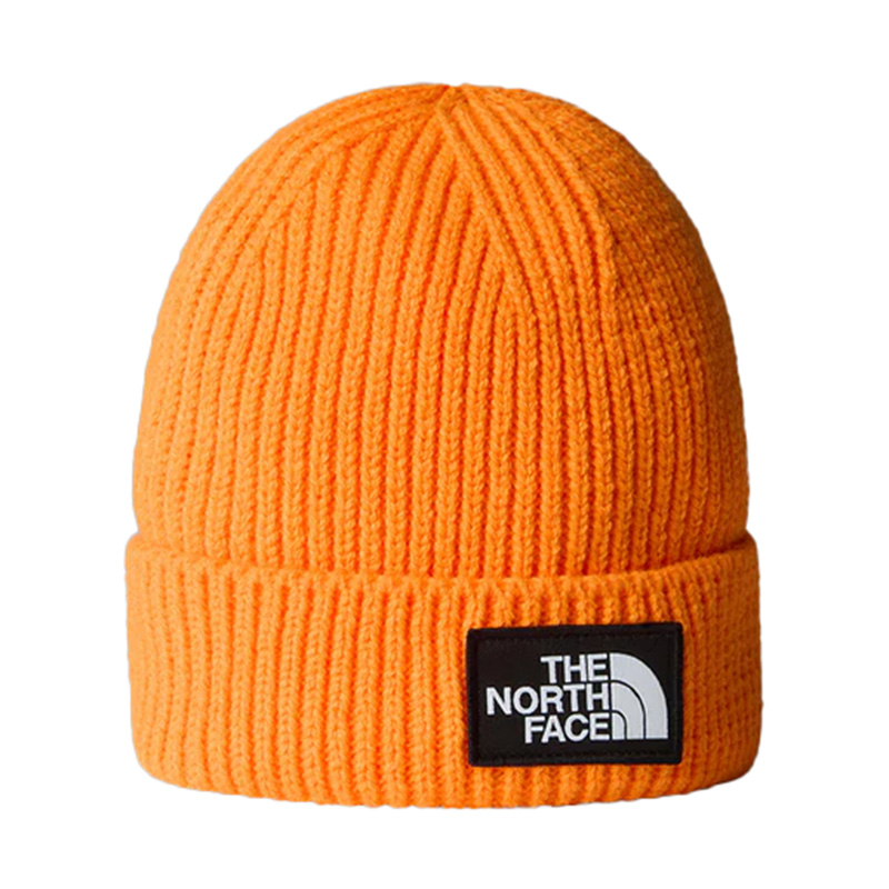 The North Face Logo Box Cuffed Beanie