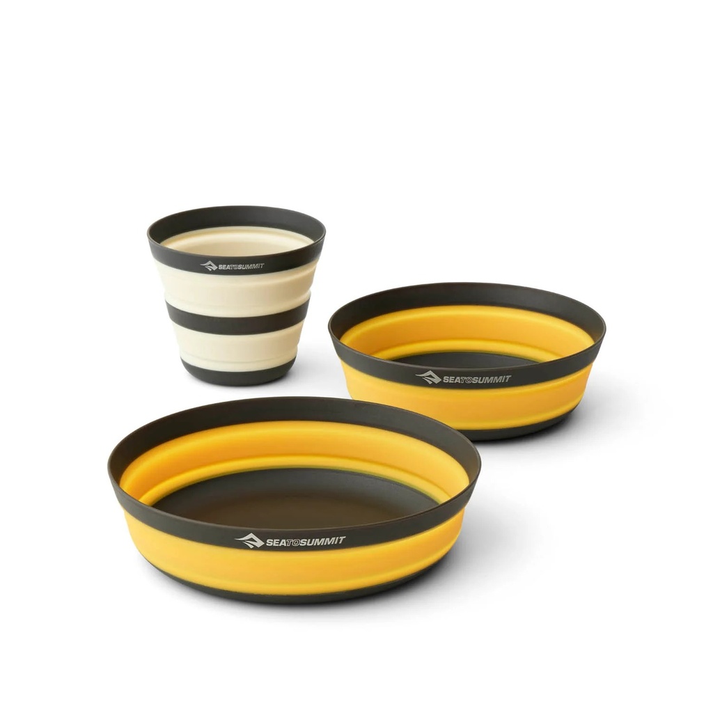 Sea To Summit Frontier Ultralight Collapsible Dinnerware Set 3pc