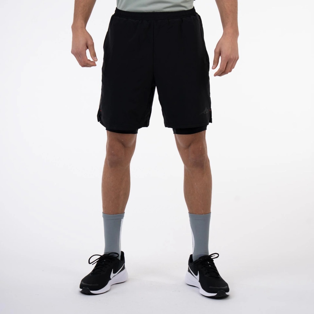 First Ascent Corefit 2-in-1 Shorts 7" - Men's (Small)