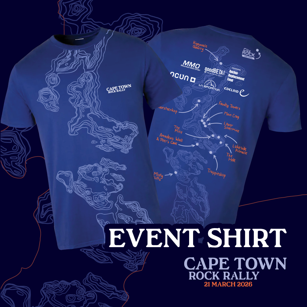 2026 Cape Town Rock Rally Event Shirt (X Small)