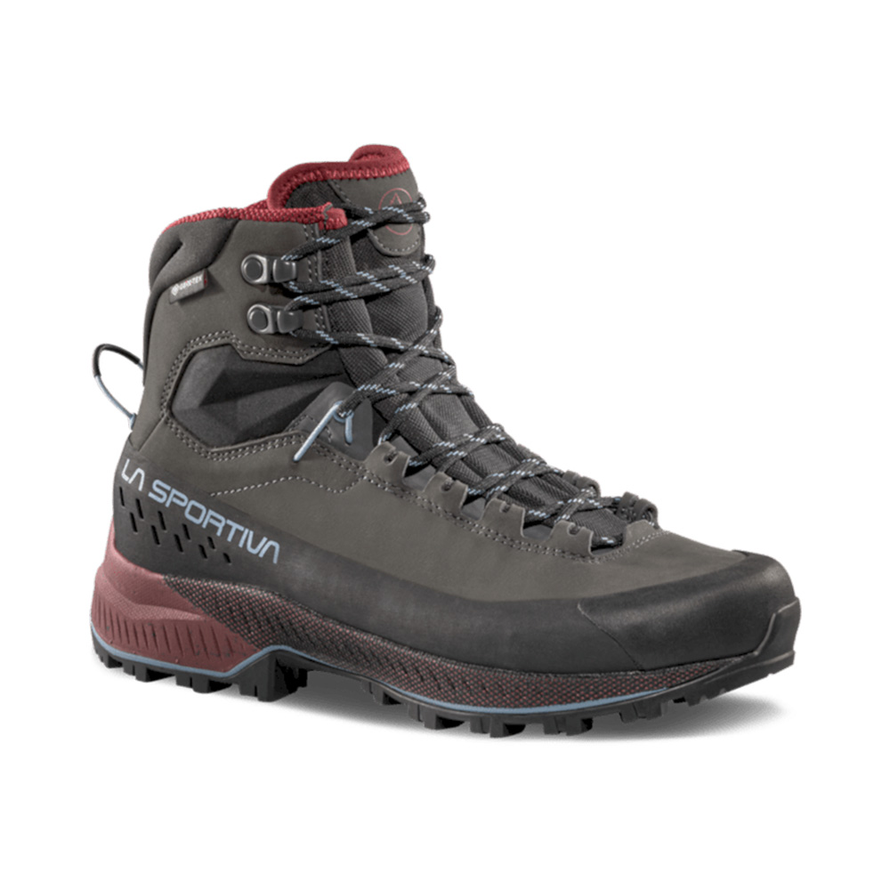 La Sportiva TX5 Evo Mid GTX Hiking Boot – Women's (Carbon/Redwood, EU38)