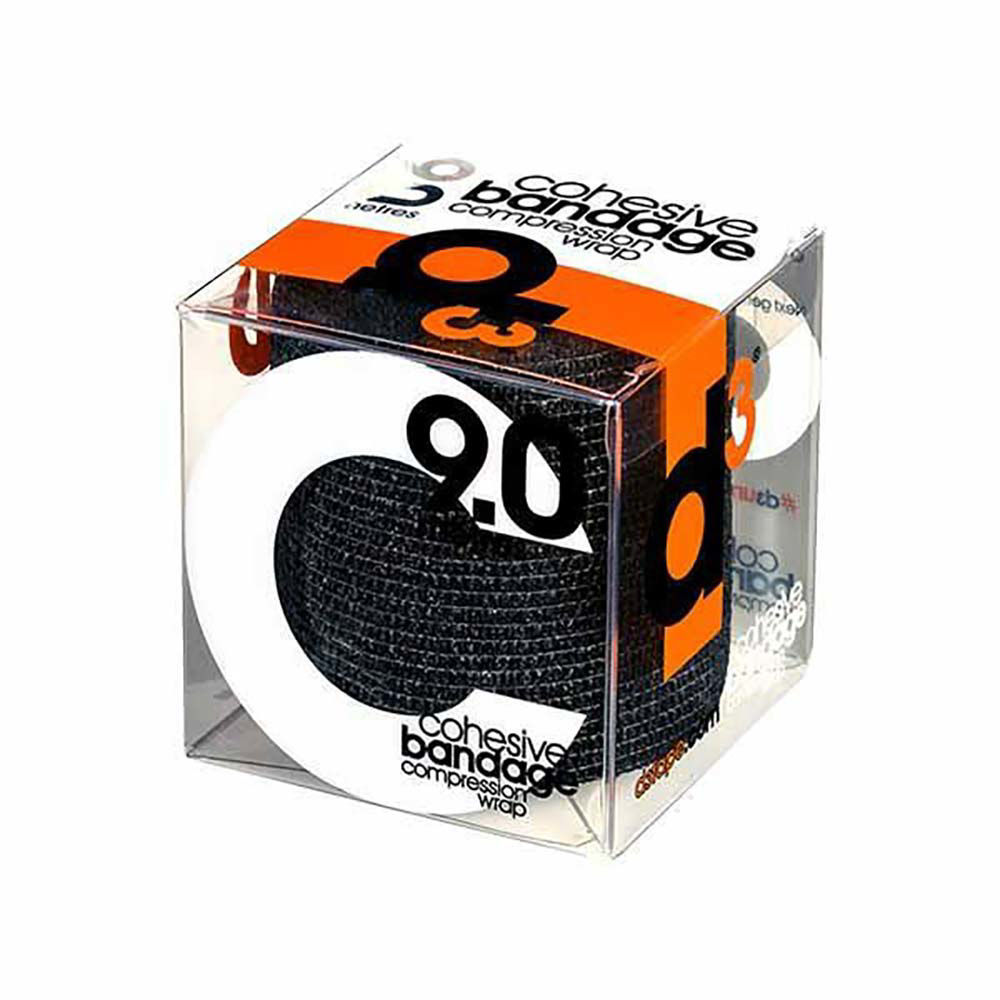 D3 Cohesive Bandage 75mm (4.5m, Black)