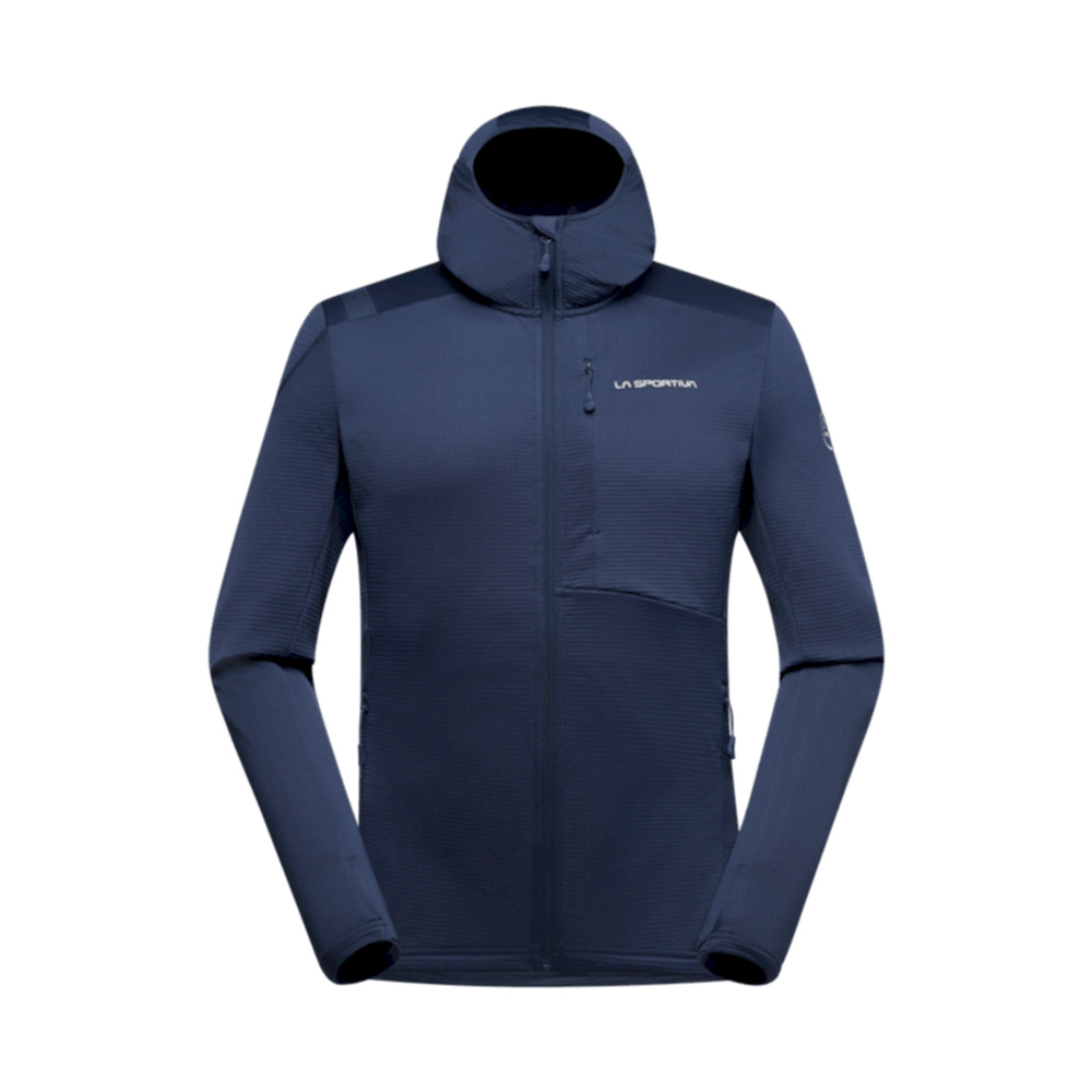 La Sportiva Chill Thermal Hoody – Men's (Medium, Night Sky/Chalk)