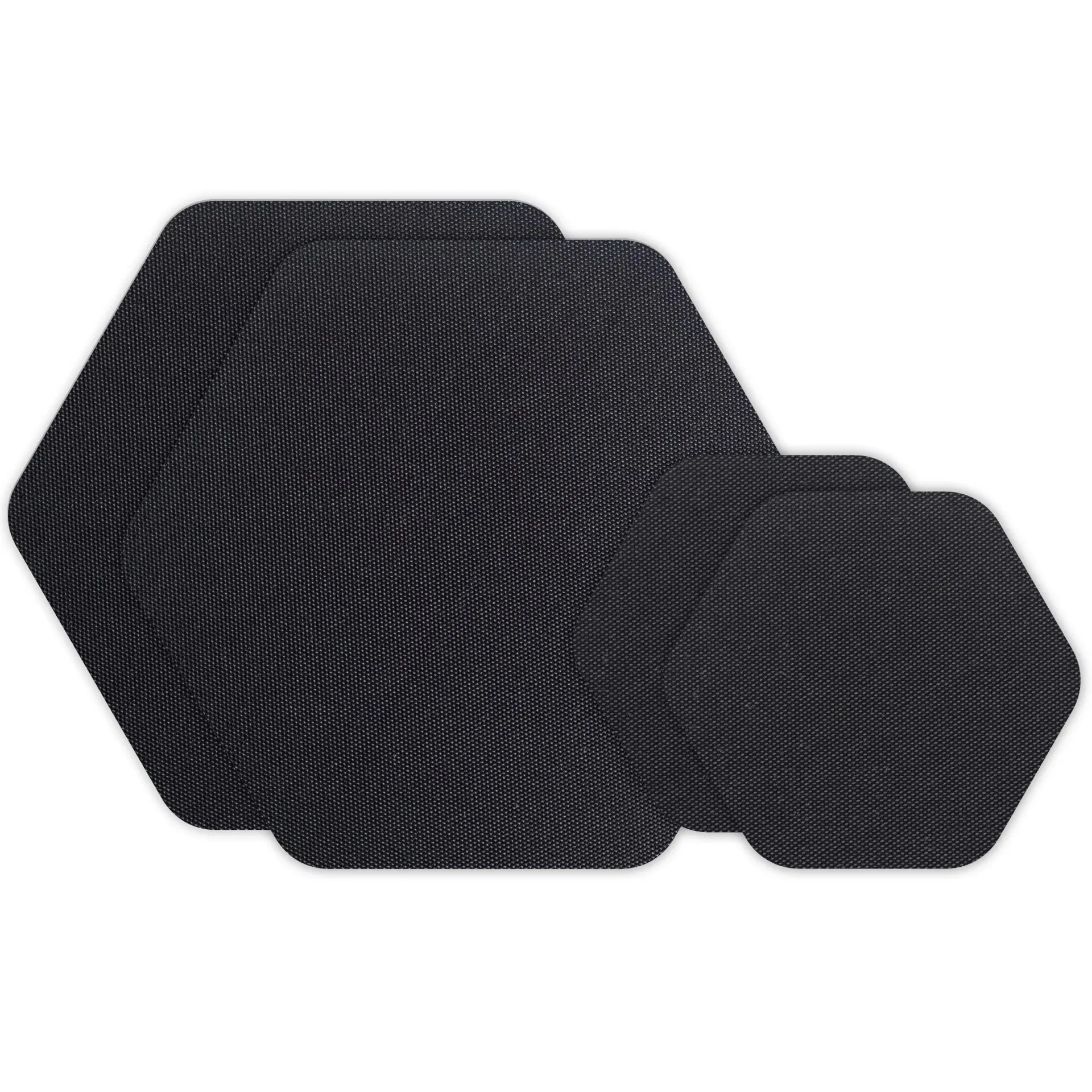 Gear Aid Tenacious Tape Repair Patches - Hex Shape (Black)