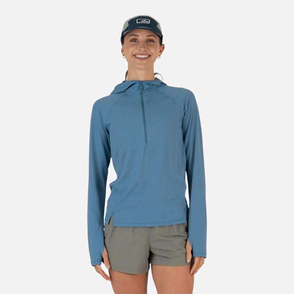 First Ascent Helio Long Sleeve Sun Hoody - Women's (X Small)