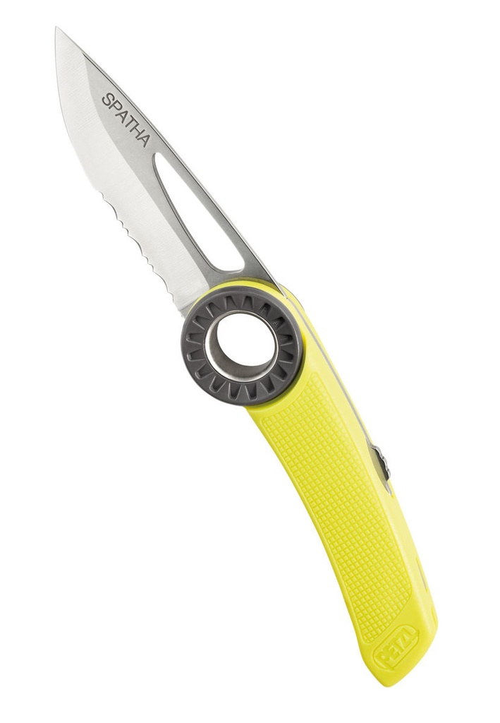 Petzl Spatha Knife (Yellow)