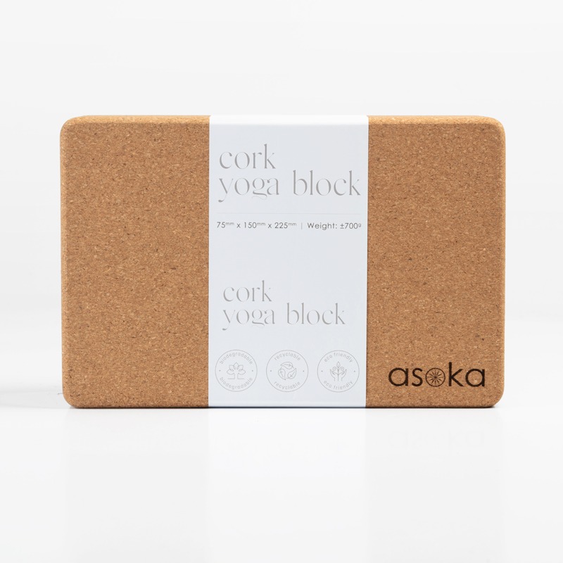 Asoka Cork Yoga Block 