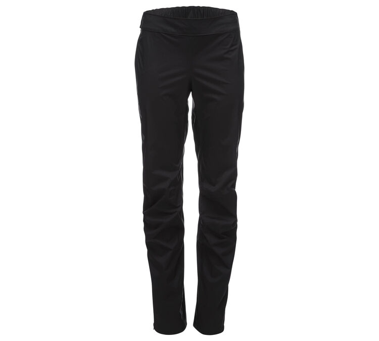 Black Diamond Stormline Stretch Zip Rain Pants – Women's
