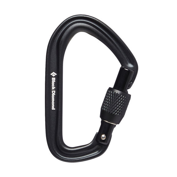 Black Diamond Hotforge Screwgate Biner (Black)